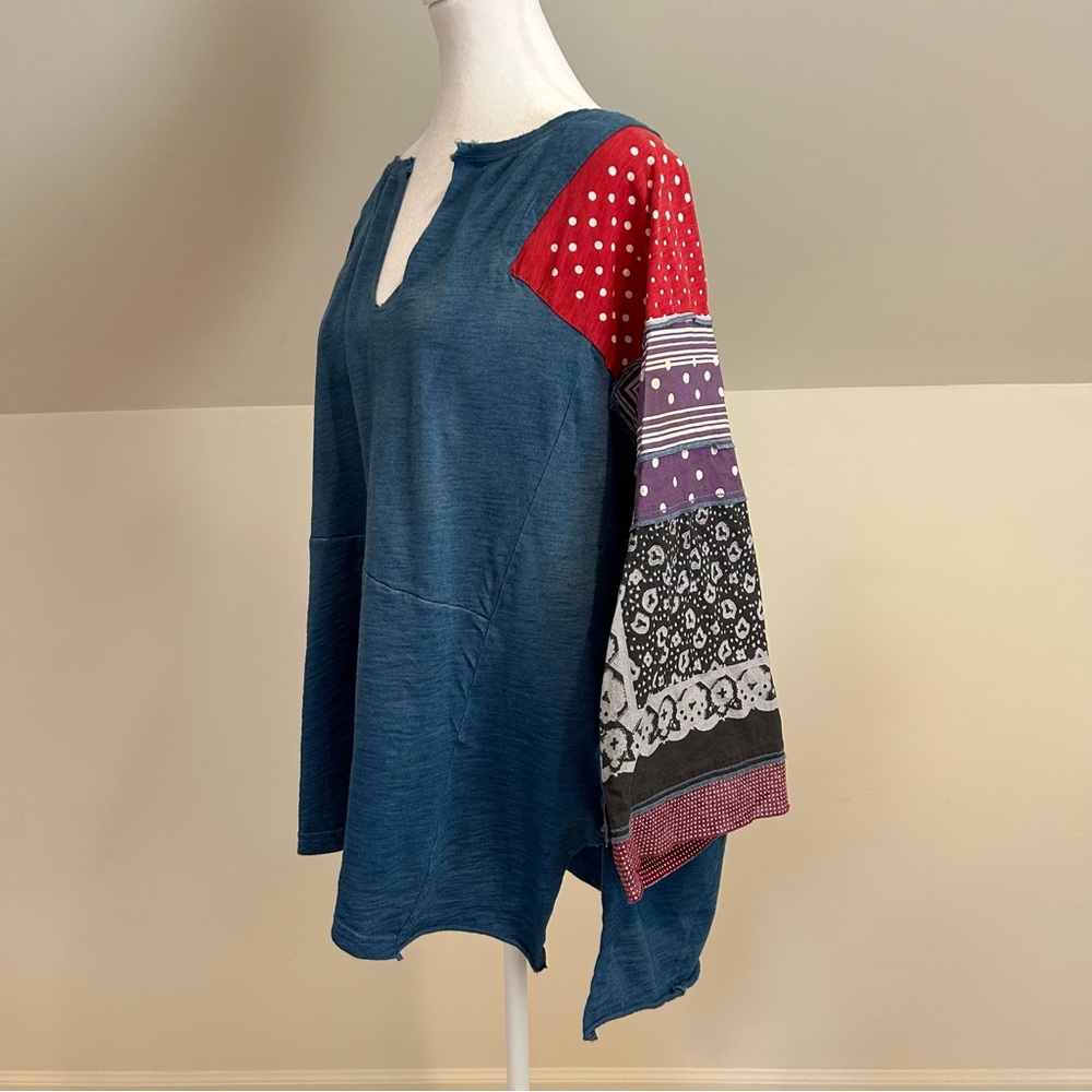 Free People Shibuya Patchwork Tee - Picture 4 of 12
